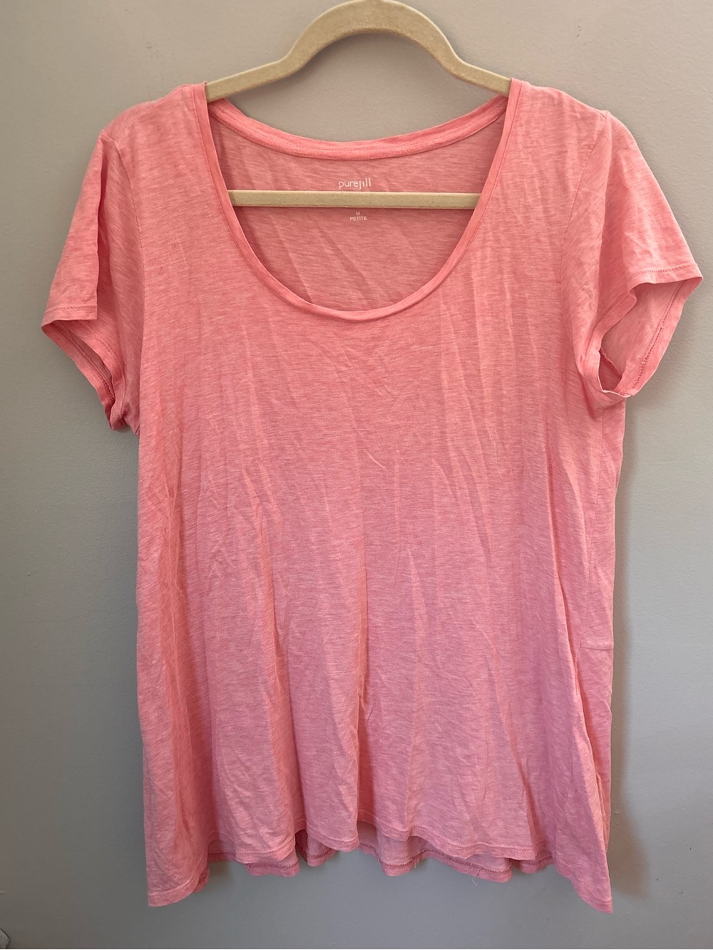 J. Jill Pure Jill Elliptical Scoop Neck T-shirt